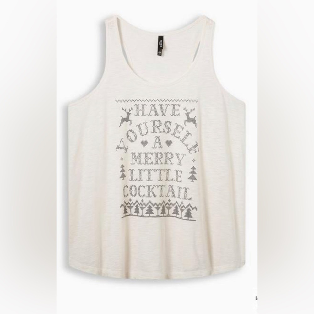 NWT Merry little cocktail Tank